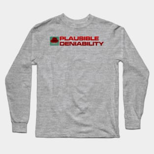 Plausible Deniability - Inline Team Laura Long Sleeve T-Shirt